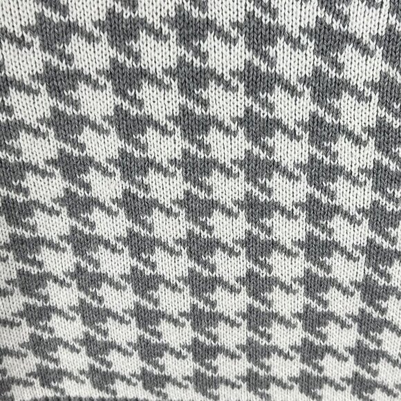 Abercrombie & Fitch Womens S Houndstooth Soft Knit Sweater Vest Cottagecore - Picture 7 of 13
